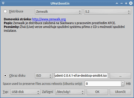 Obrázek: Jak vytvořit bootovací USB disk s Linuxem